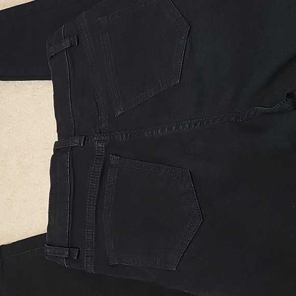 PrettyLittleThing Black Ripped 5 Pocket Skinny Jeans US 2 - Picture 12 of 16